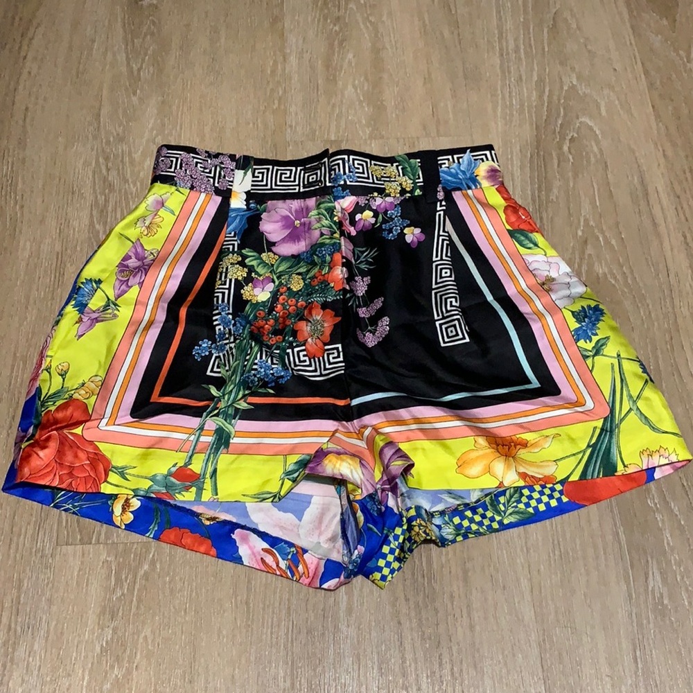 Versace Silk Shorts